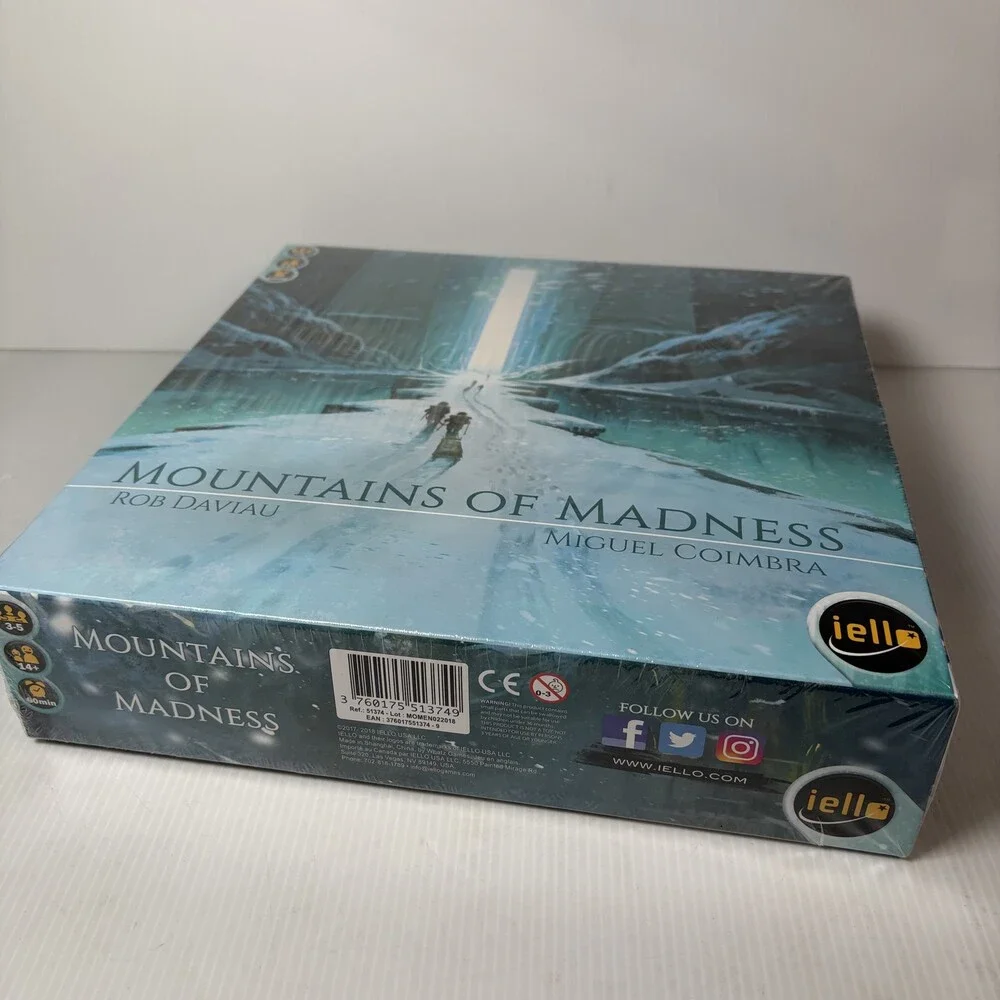 Mountains of Madness Board Game IELLO Sealed Rob Daviau Cooperative - Picture 5 of 5